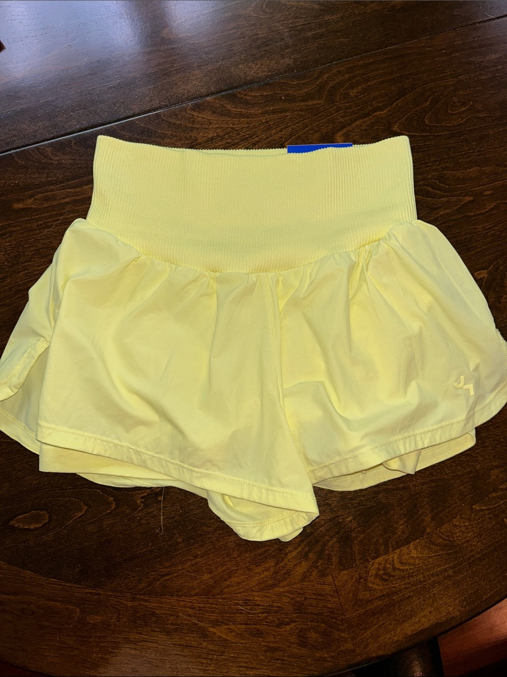 JoyLab Light Yellow Athletic Skort Shorts